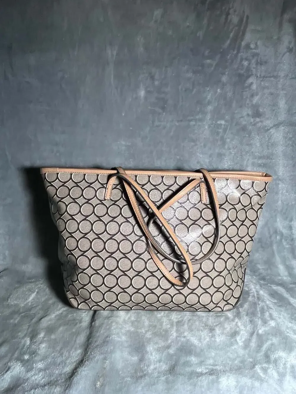 Nine West Floral Butterfly Print Tote Bag